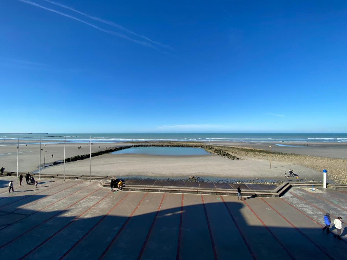 Le Coucher De Soleil - Face Mer Avec Terrasse Wimereux Exterior photo